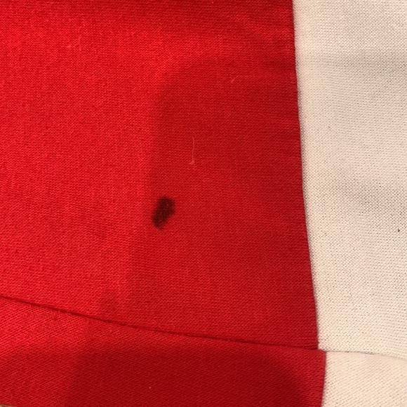 Garage - M • Navy blue, white and red • Collared crewneck with zipper • - Picture 2 of 7